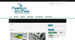 Desktop Screenshot of freedomisnotfree.com